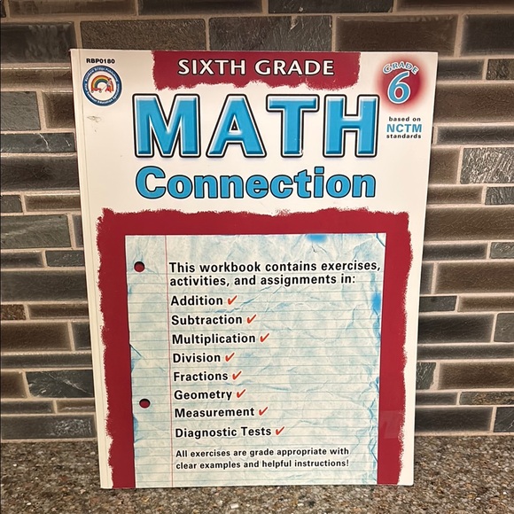 Sixth Grade Math Workbook Set - Picture 10 of 12